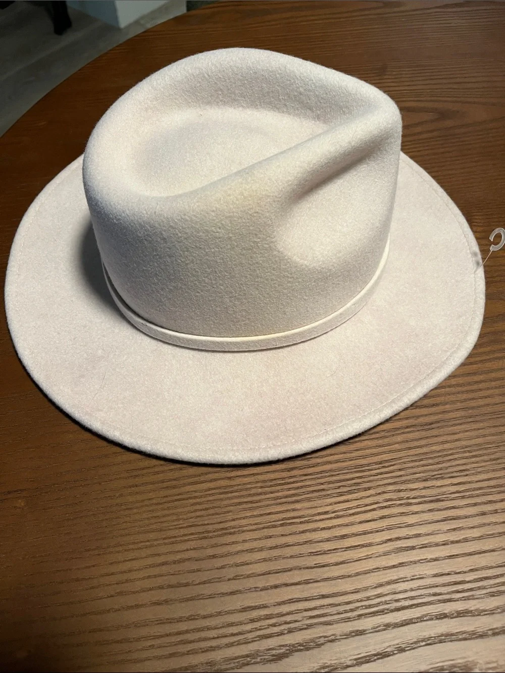 MOSSANT (NWOT) Paris Women's Light Pink Western Hat, Medium